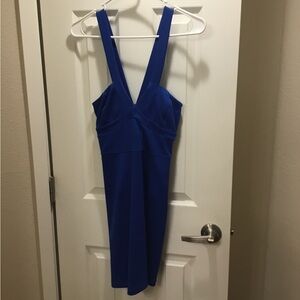 Silence + Noise Vibrant Blue Dress